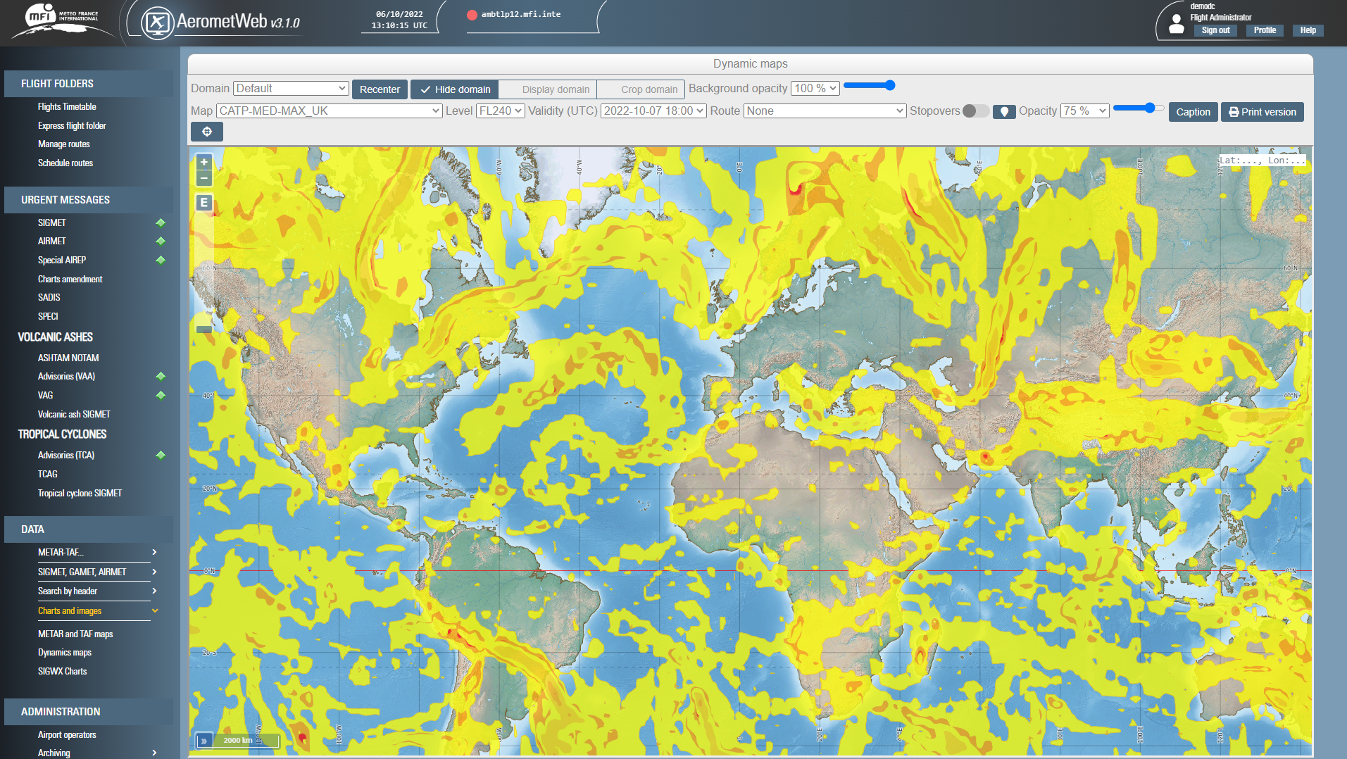 Meteo France International product